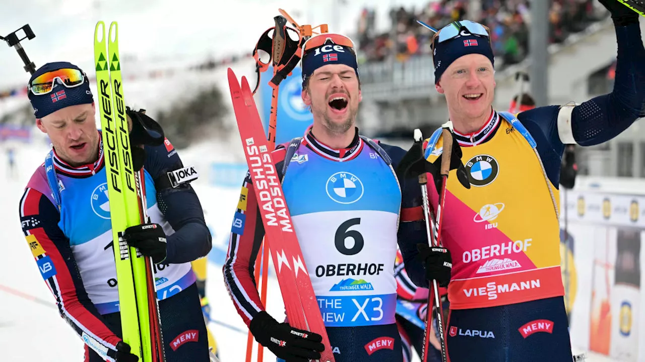 Norwegen statt Frankreich: Nächster Dreifach-Sieg in Oberhof