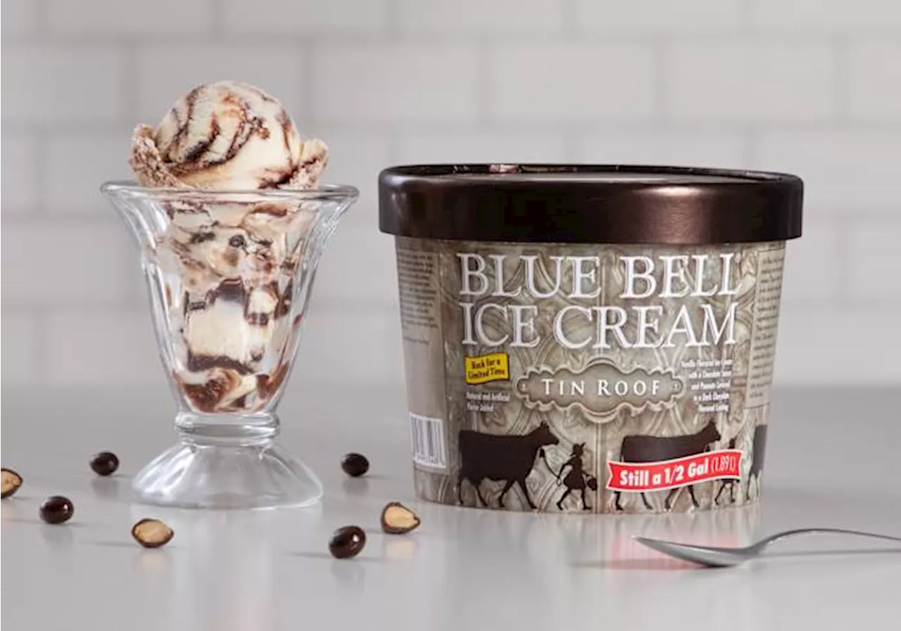 Blue Bell brings back Tin Roof ice cream for a limited time