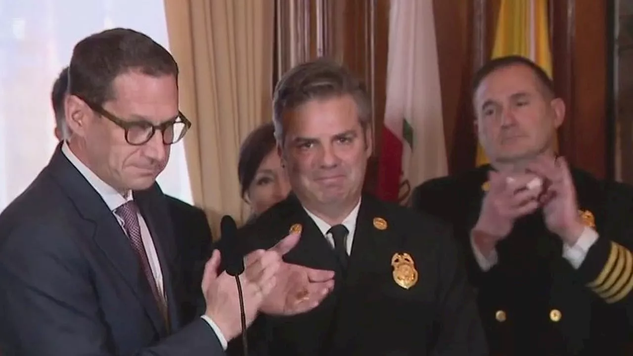 San Francisco's newest mayor picks new fire chief