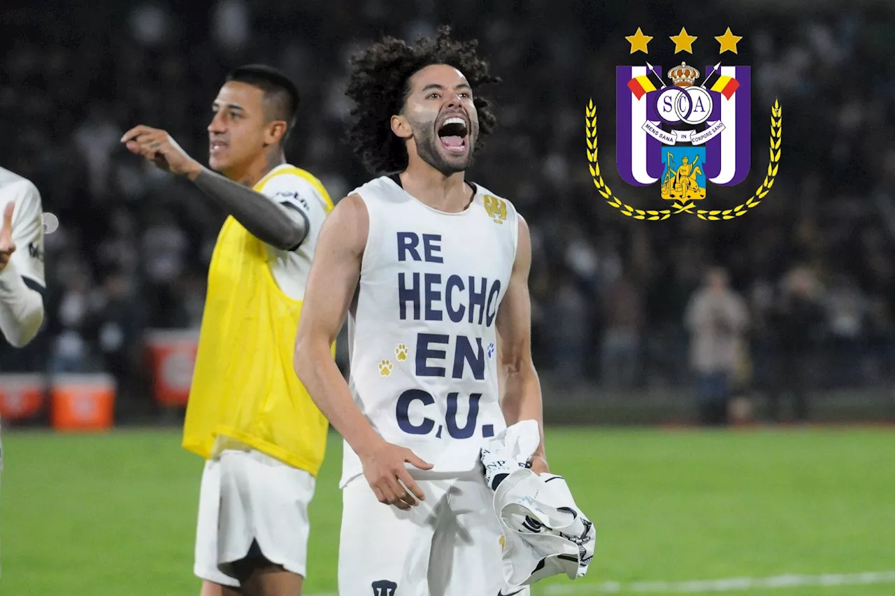 César Huerta se va a jugar la UEFA Europa League con Anderlecht