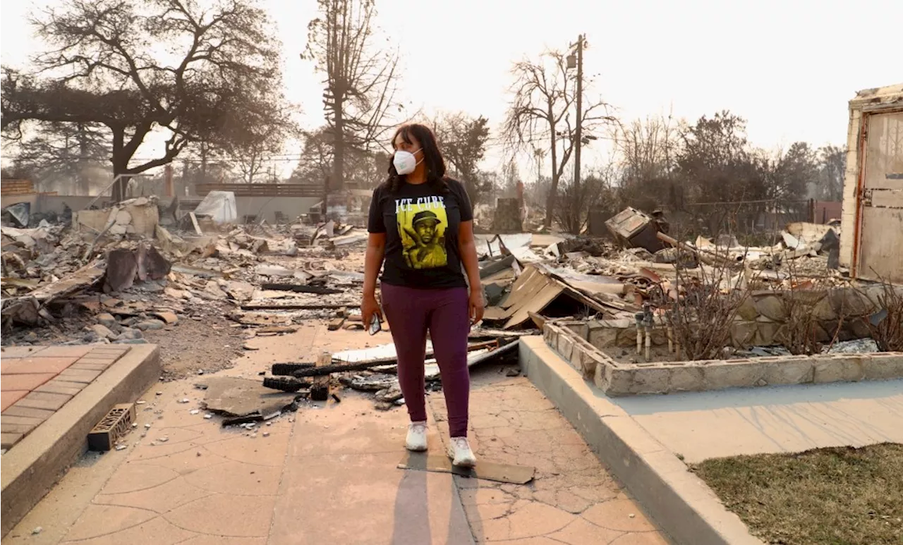 Eaton Fire Devastates Homes in Altadena, Displacing Black Residents