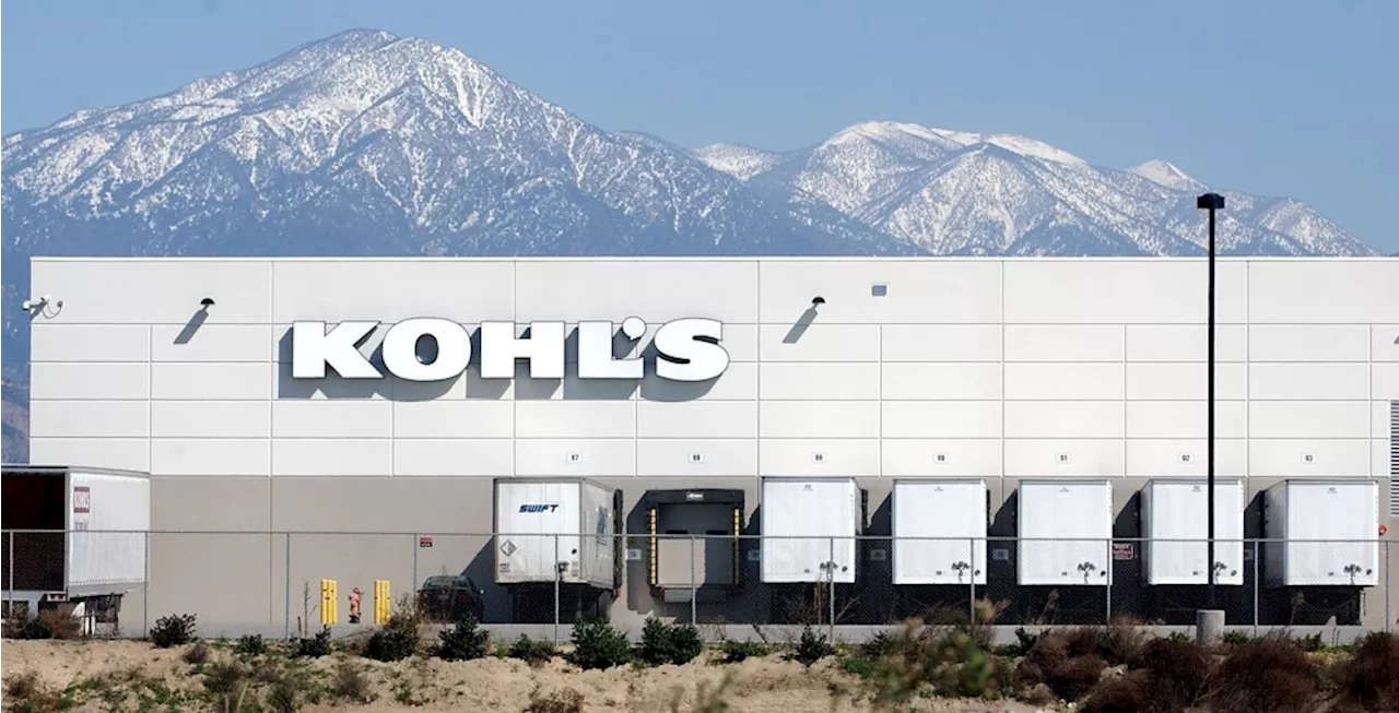 Kohl’s closing San Bernardino distribution hub, 10 California stores by April