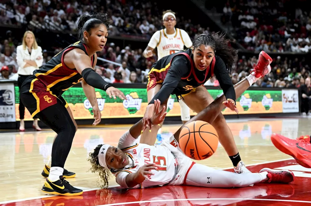 USC Women's Basketball Delivers Statement Win Over Maryland Amid Wildfires