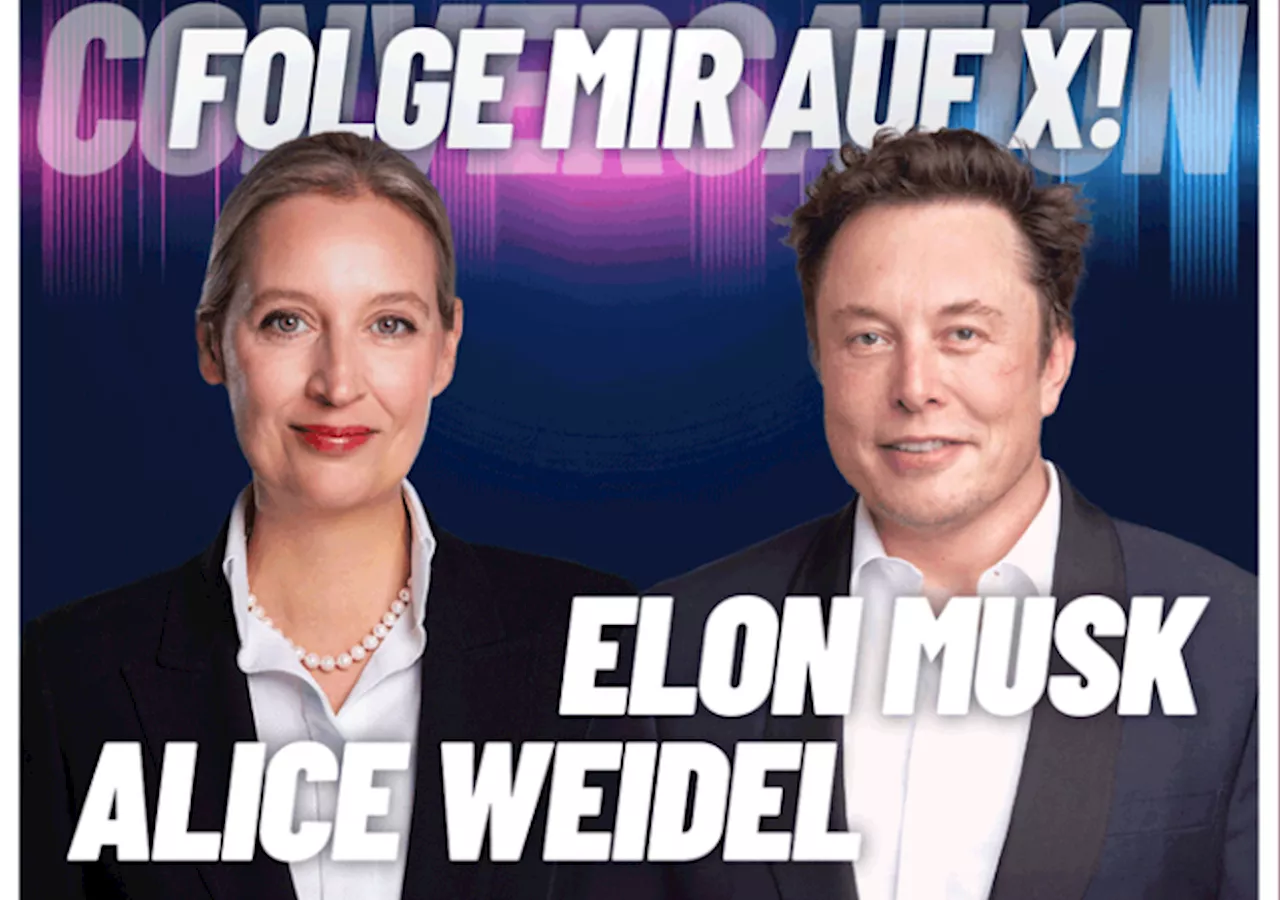 Musk's X Chat With Weidel Sparks German Election Furor