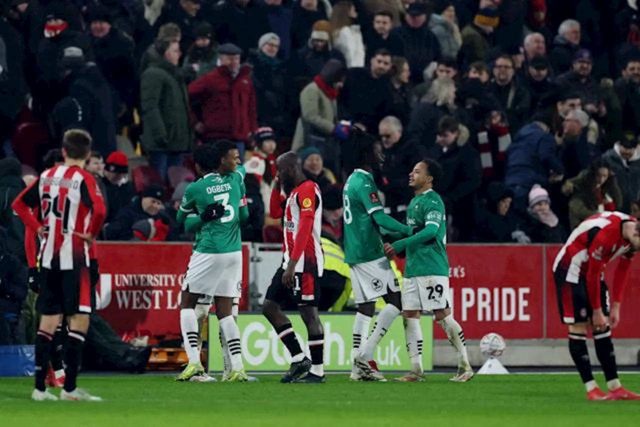 Brentford, éliminé par Plymouth en Cup, première victime de Premier League