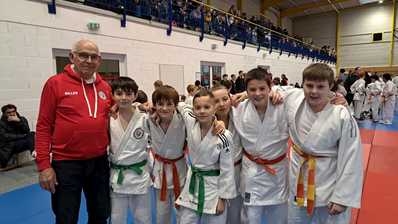 Le club de judo de Gamaches brille aux championnats de la Somme