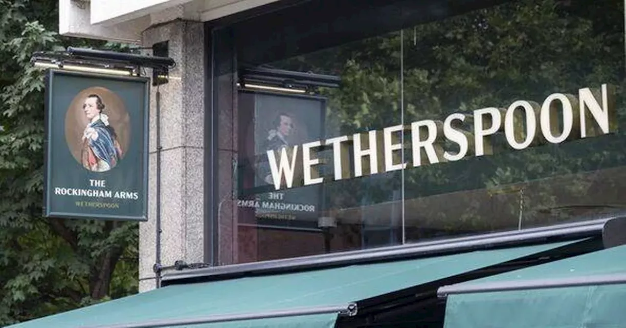 Wetherspoons Removes Steak From Menus at 40 Pubs