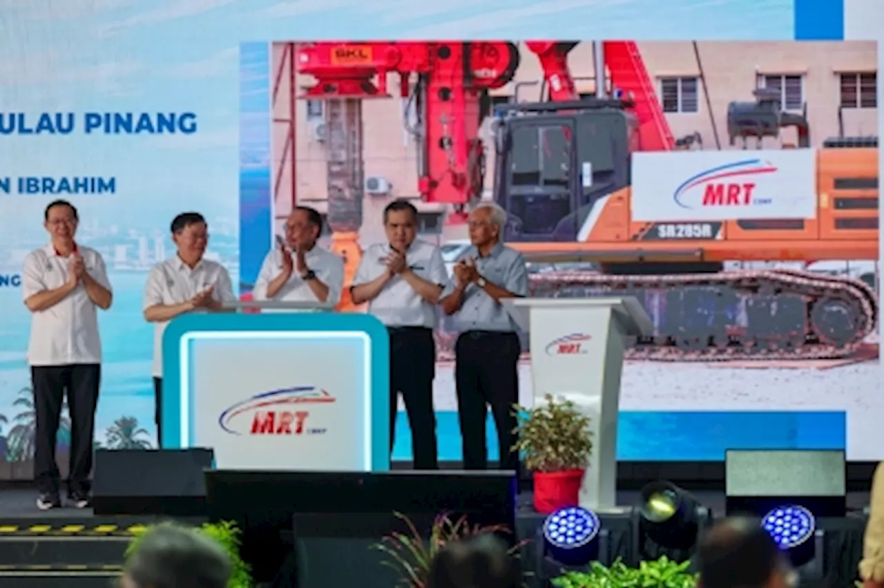 Anwar Breaks Ground for Penang LRT, Vows to Protect State's Heritage