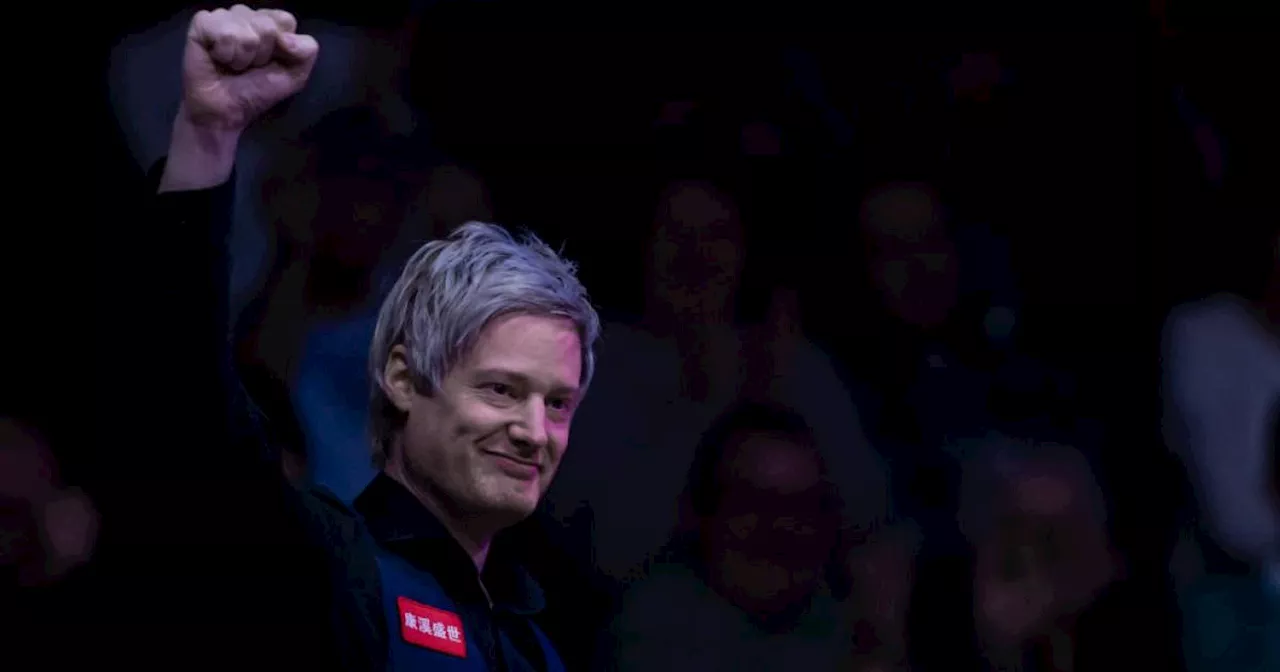 Neil Robertson tipped for Masters title by former world champion after late call-up