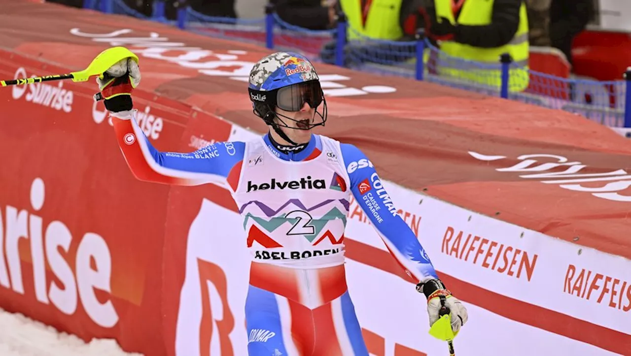 Clément Noël remporte le slalom d'Adelboden