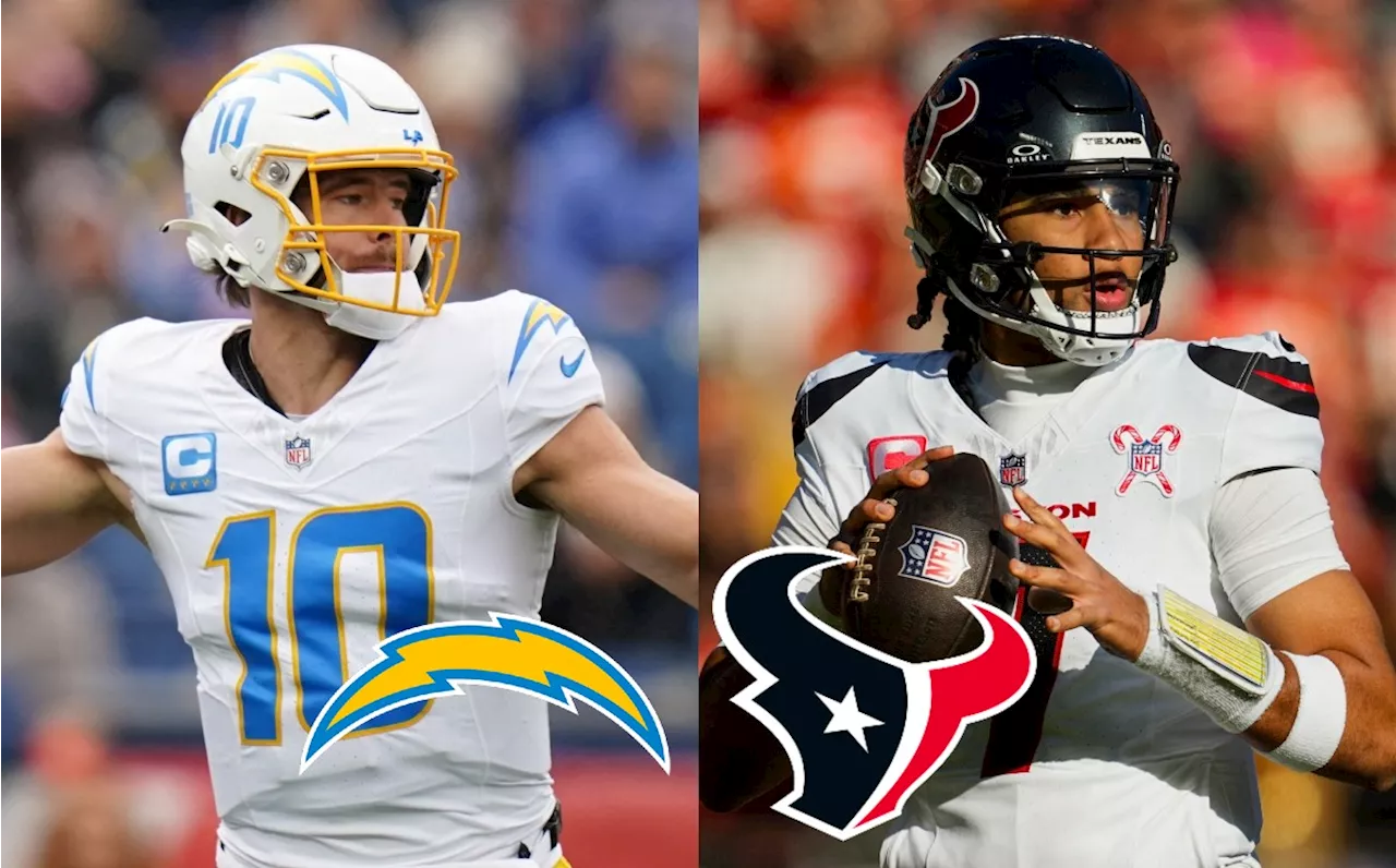 Houston Texans vs Los Ángeles Chargers EN VIVO: A qué hora y dónde VER Ronda de Comodines de NFL Playoffs 2025