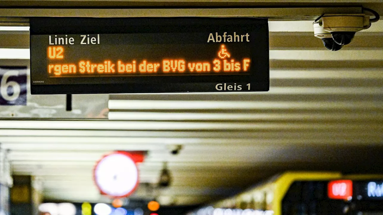 Nach Streik-Androhung: BVG weist Verdi-Forderungen zurück