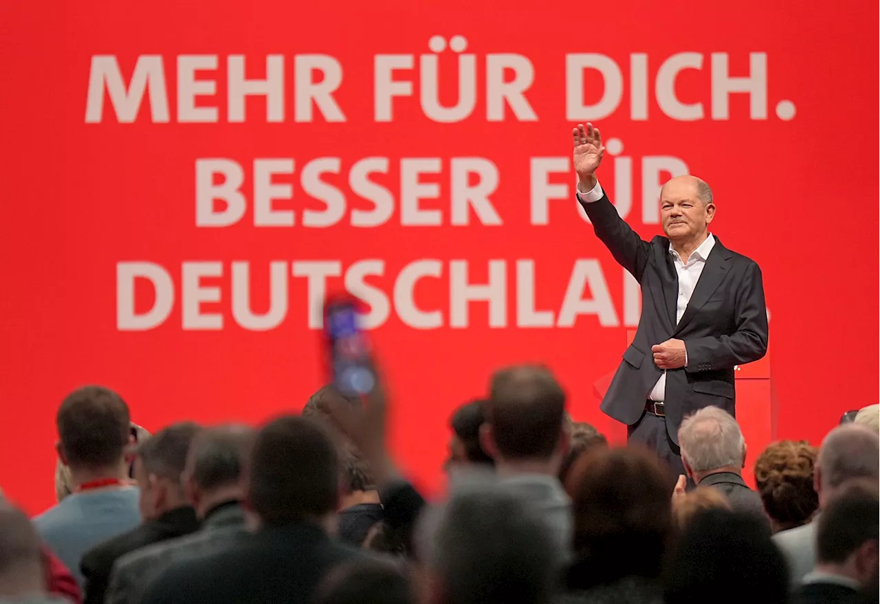 SPD-Parteitag bestätigt Scholz als Kanzlerkandidaten