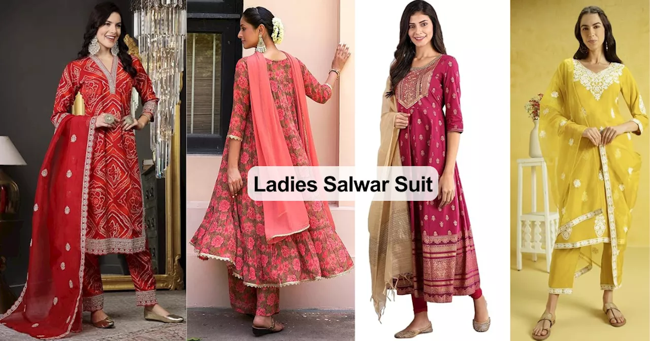 मकर संक्रांति पर स्टाइल करें ये Designer Salwar Suit, Amazon पर अभी मिल रही बेस्ट डील