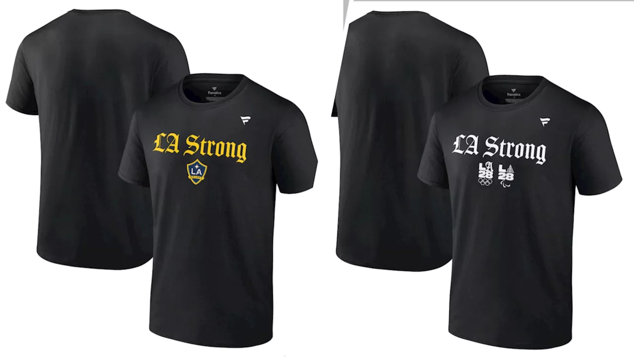 LA Sports Community Unites for Wildfire Relief with 'LA Strong' Apparel