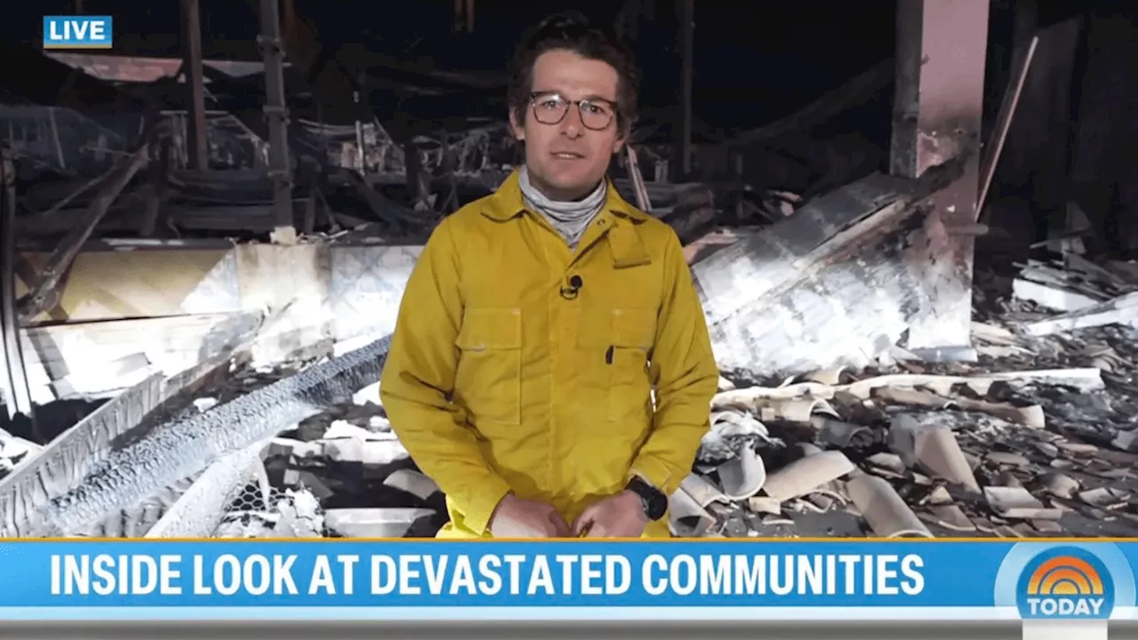 NBC Reporter's Childhood Home Destroyed in California Wildfires