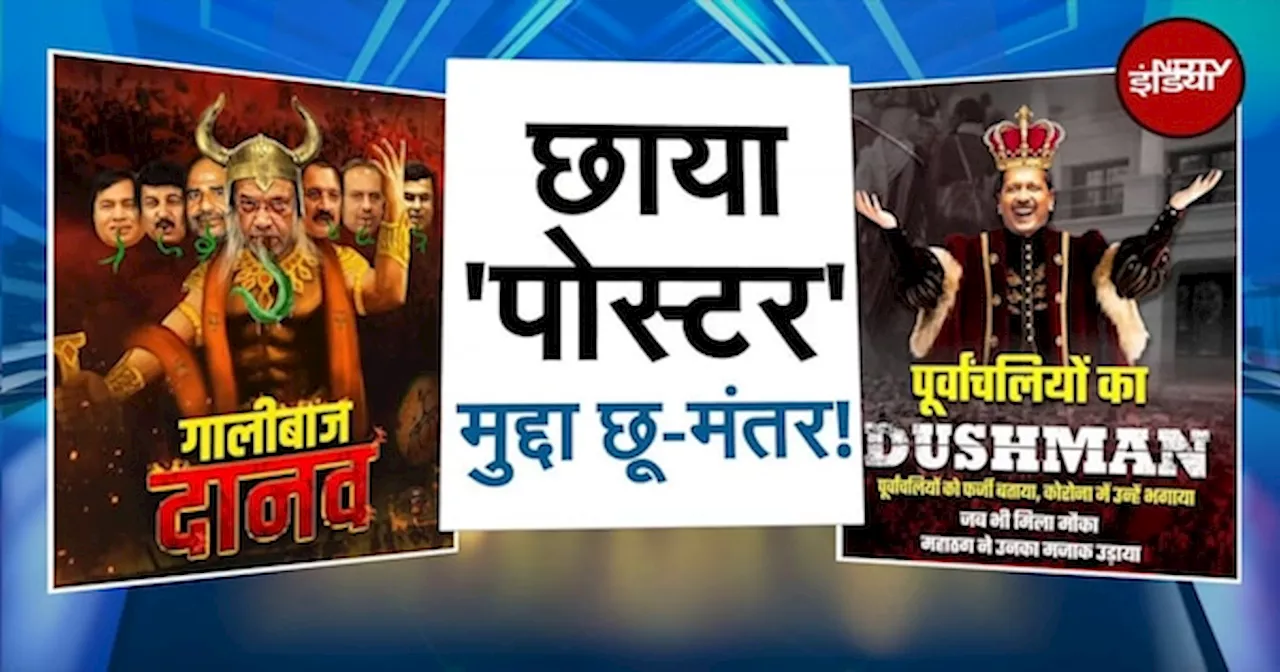 Delhi Elections: छाया 'Poster'...मुद्दा छू-मंतर! ध्यान भटकाने का हथियार या रणनीति असरदार?