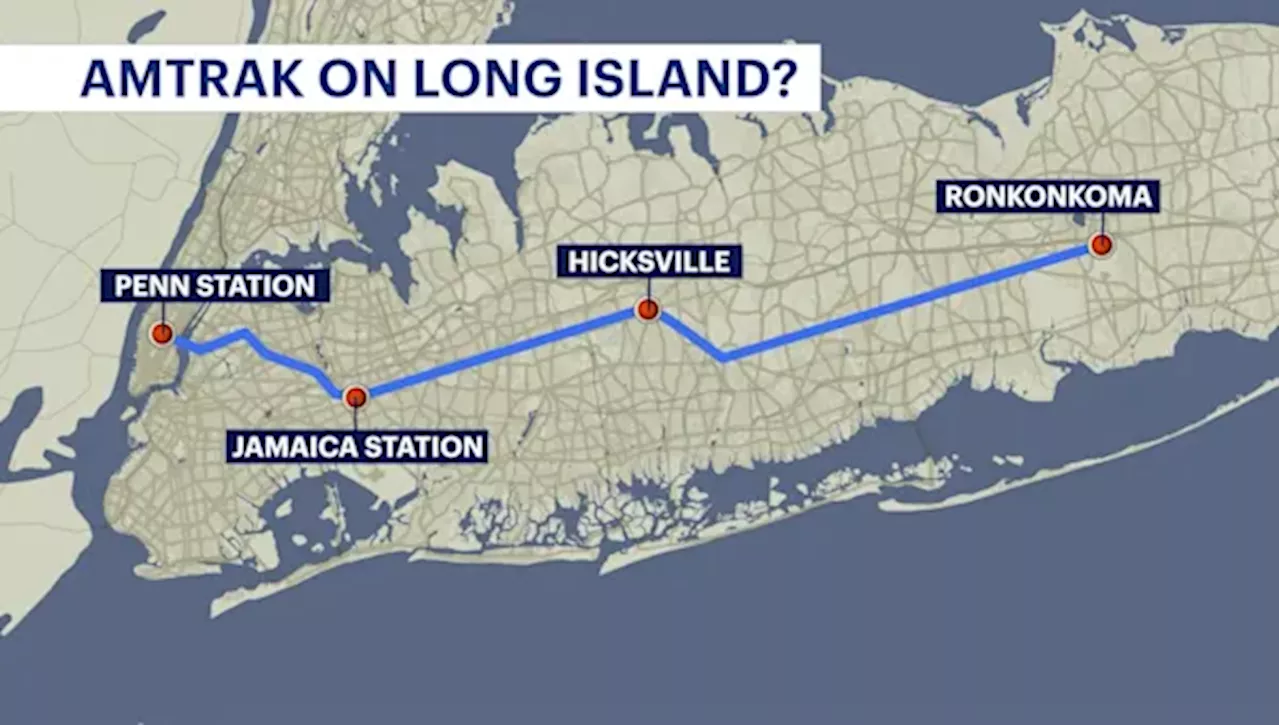 Amtrak Coming to Ronkonkoma in a Few Years