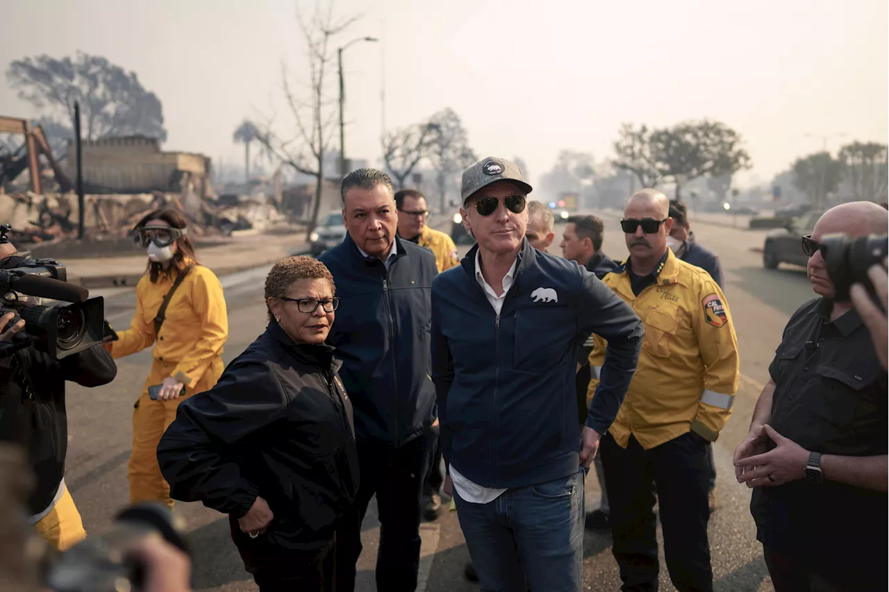 LA Mayor Denies Dismissing Fire Chief Amid Wildfires