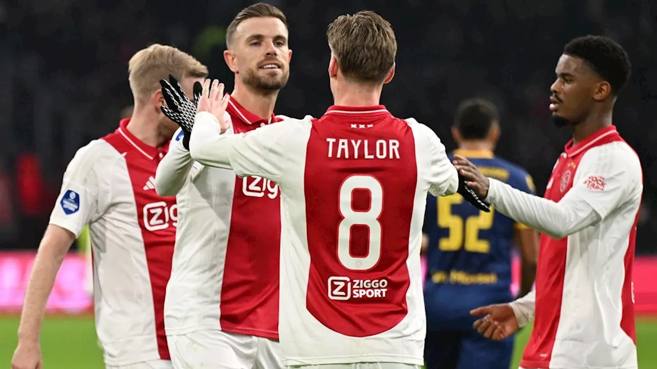 Ajax wint moeizaam van RKC