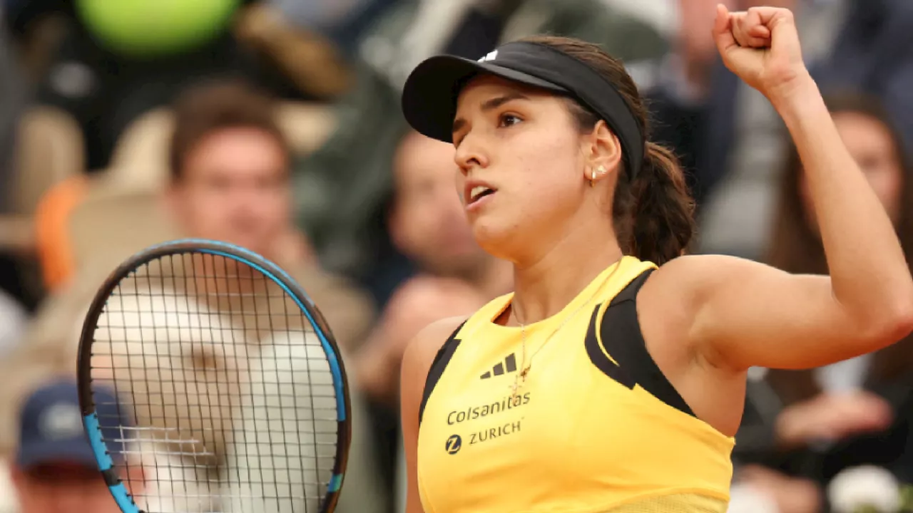 Camila Osorio comienza su aventura en el Abierto de Australia 2025