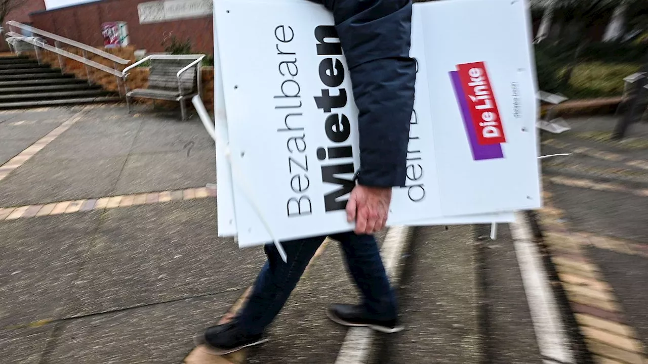 Berlin Startet den Plakatwahlkampf