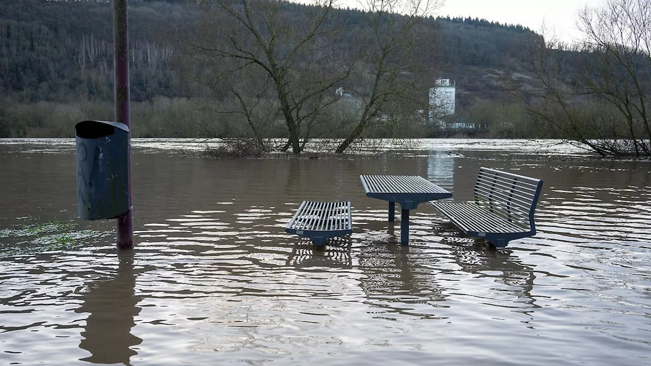 Rheinland-Pfalz & Saarland: Pegel-Höchststände an Rhein und Mosel erreicht