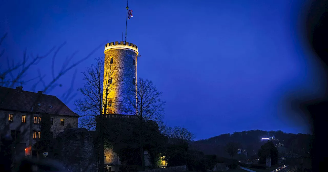 Bielefelder Sparrenburg bleibt dunkel: Was war mit der Beleuchtung los?