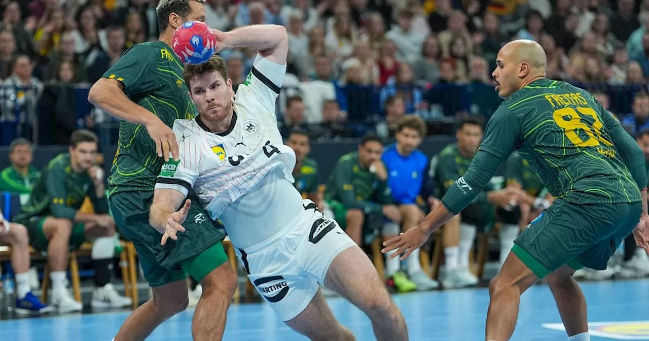 Handball-WM: Deutschland dreht in der Schlussphase gegen Brasilien, doch Leistung unzufrieden