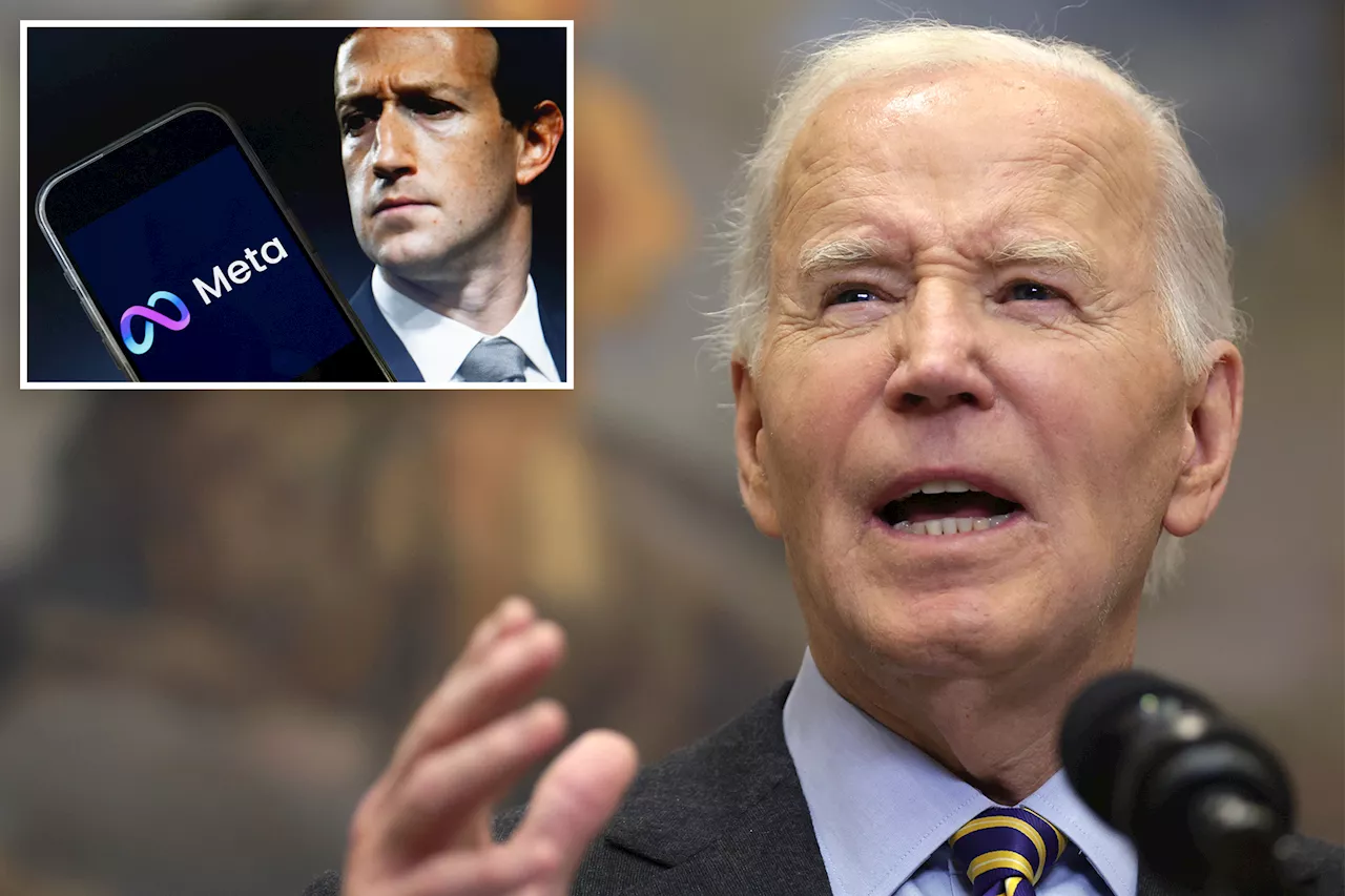 Biden rails against Meta’s fact-checking change, suggests it’s un-American: ‘Really shameful’