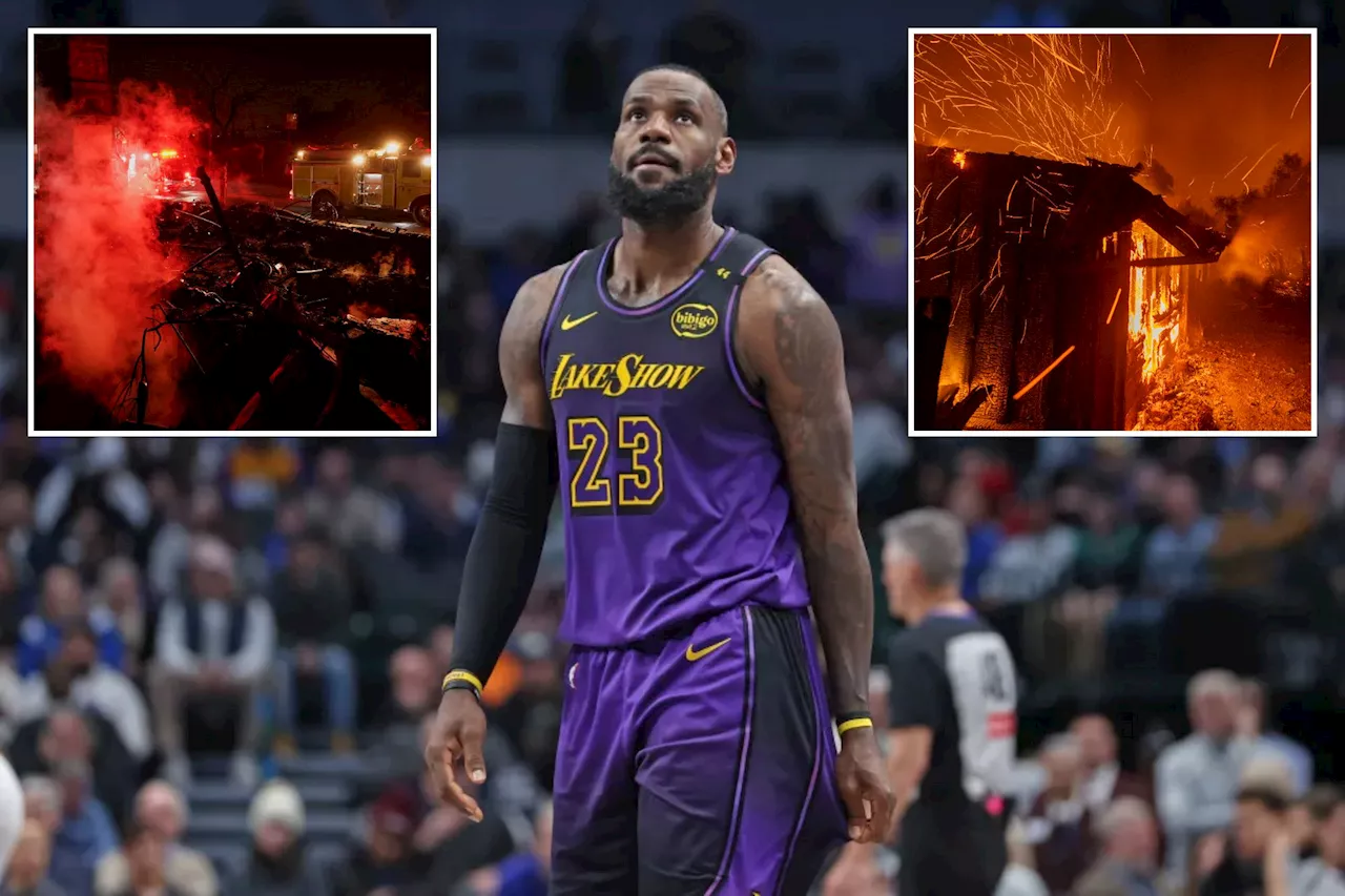 LeBron James, NBA Offer Support Amid Devastating Los Angeles Wildfires