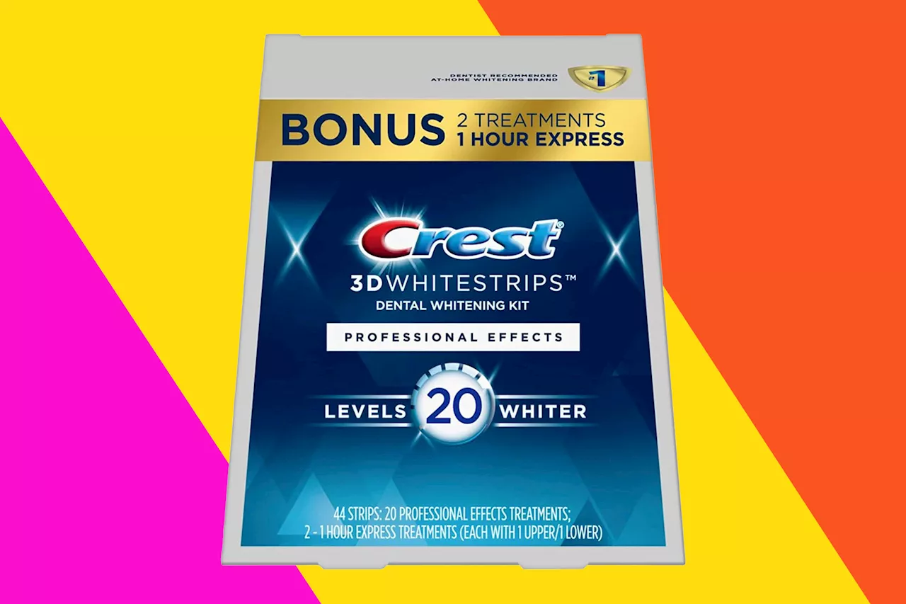 These Crest Whitestrips Are 35% Off On Amazon And They’ll Give You a Hollywood Smile