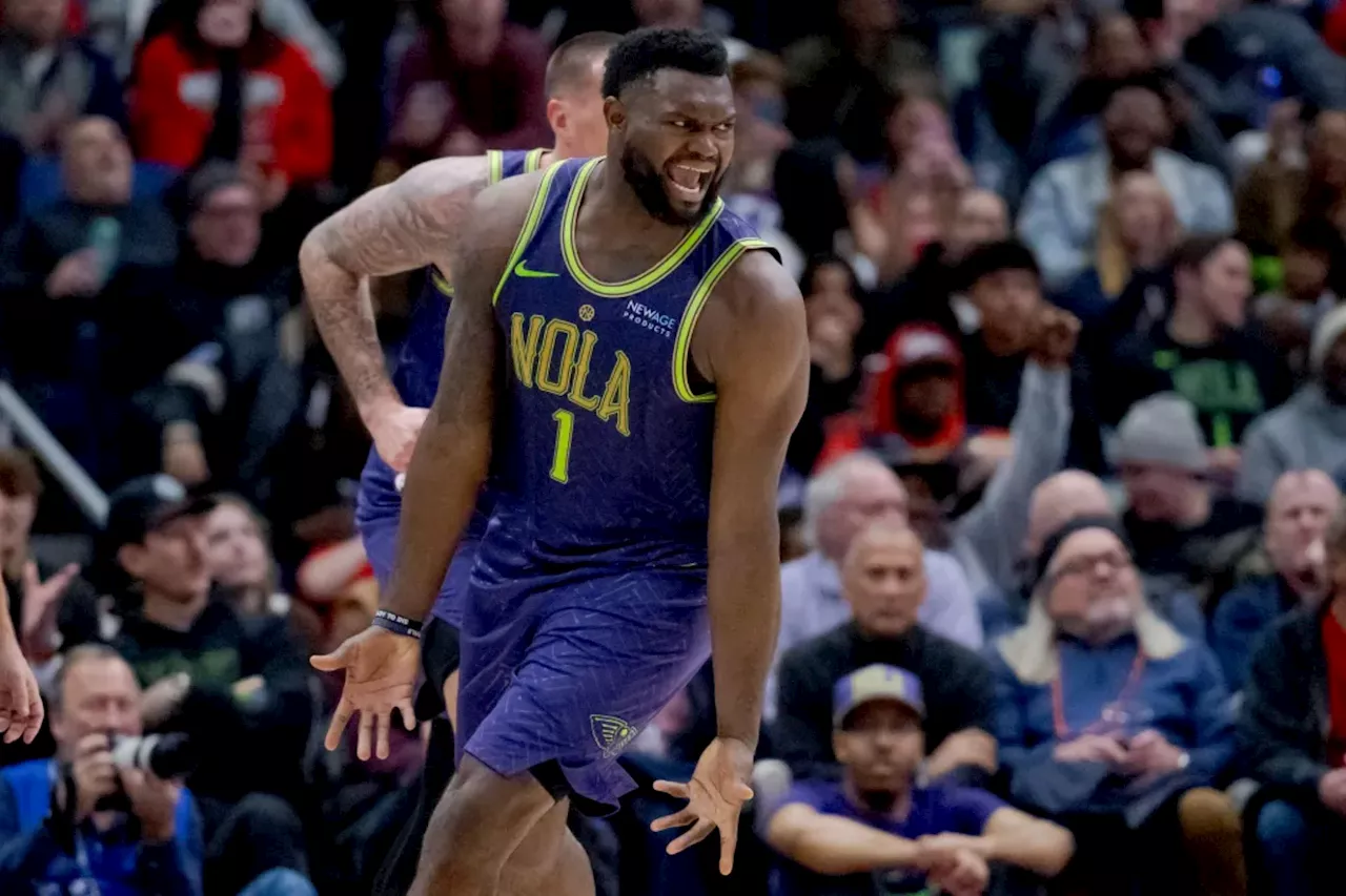 Zion Williamson Suspended by Pelicans for Being Late to Practice