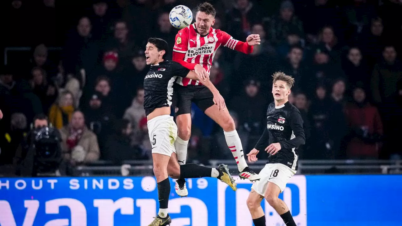 PSV Ontsnapt aan Thuisnederlaag tegen AZ