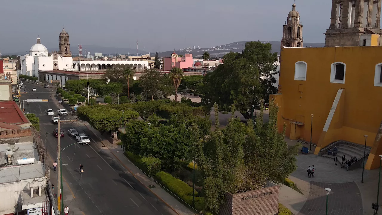 Así es como buscan evitar accidentes en la en la plazuela Miguel Hidalgo de Irapuato