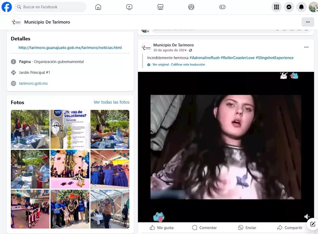 Hackean página de Facebook del Municipio de Tarimoro