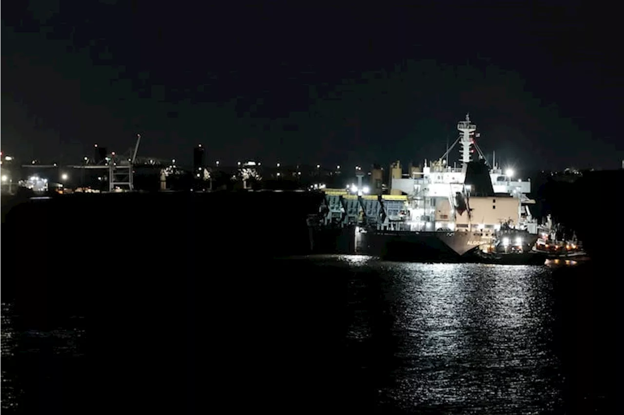 Cargo Ship Stuck in Delaware River After Running Aground