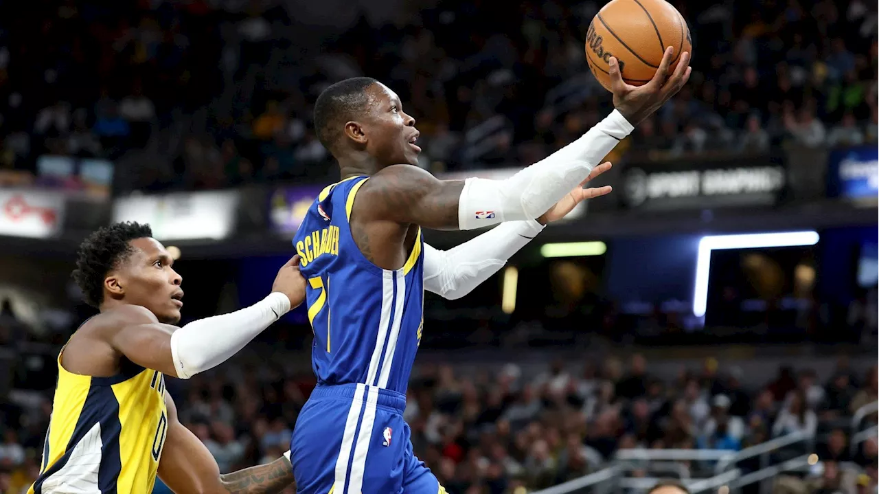 Ohne Stephen Curry: Dennis Schröders Warriors wechselhaft