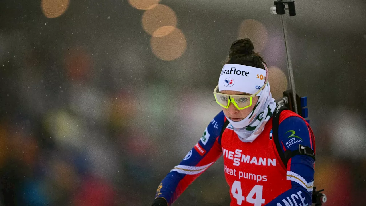 Jeanmonnot triomphe dans la poursuite féminine à Oberhof