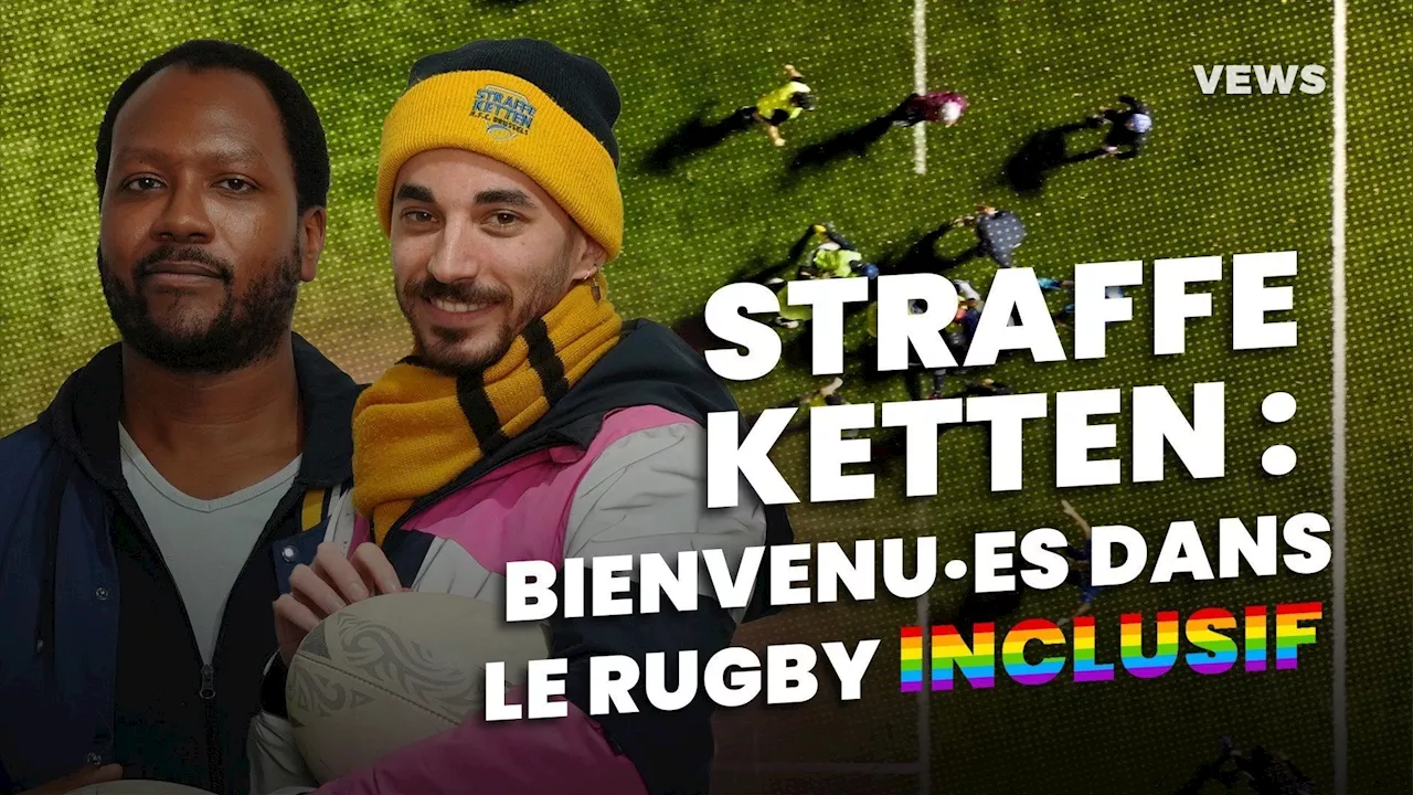 Straffe Ketten: Un club de rugby inclusif et 'lgbtqia + friendly' à Bruxelles