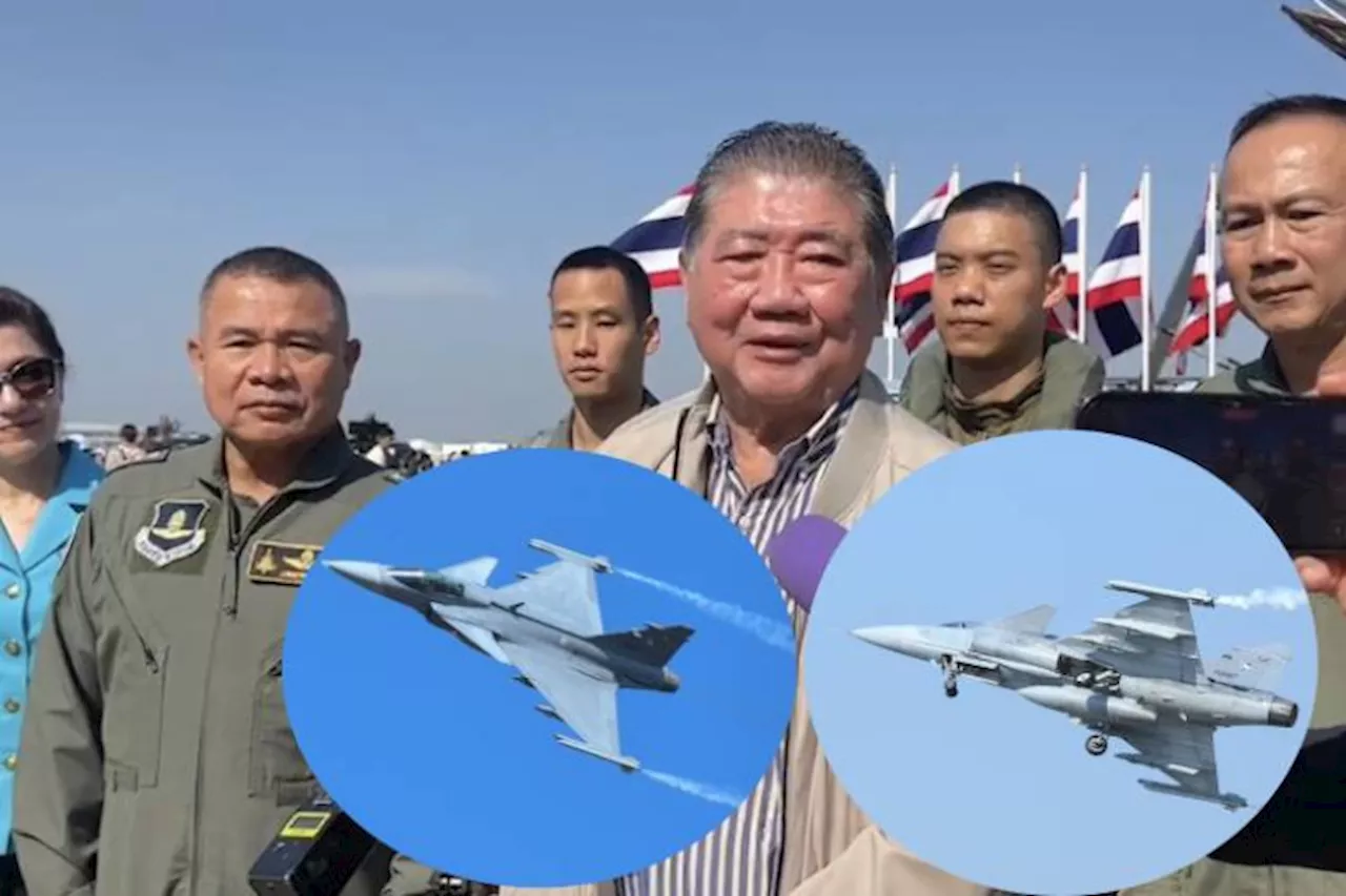 “บิ๊กอ้วน” ดู F16-Gripen บินโชว์ งานวันเด็ก ทอ.เผย ดูแล้ว -ถามนักบิน สมรรถนะ ใกล้เคียงกัน แต่ ให้ ทอ. ผู้ใช้ ตัดสินใจ