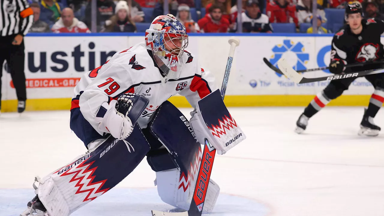 Capitals Goalie Charlie Lindgren Injured in Loss to Canadiens