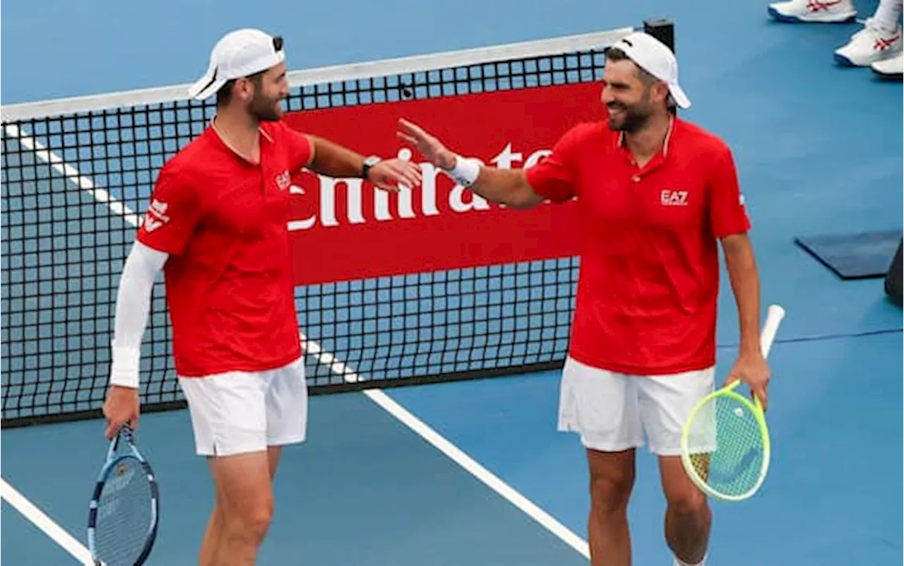 Atp Adelaide, Bolelli e Vavassori trionfano in doppio: è il 1° titolo del 2025