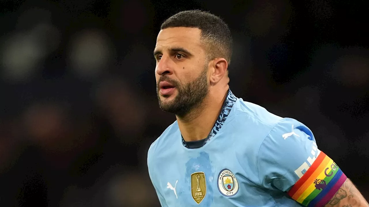 Kyle Walker has asked to leave Manchester City, says Pep Guardiola