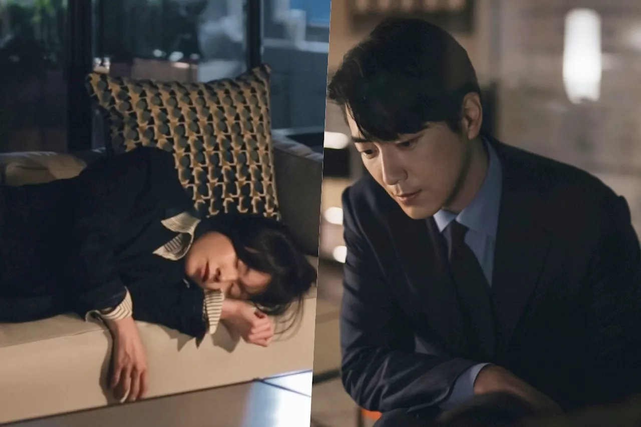 Lee Jun Hyuk Fondly Watches Over A Sleeping Han Ji Min In “Love Scout”