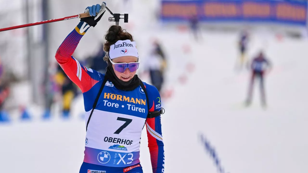 Jeanmonnot triumphiert in Oberhof, Grotian brilliert als Fünfte