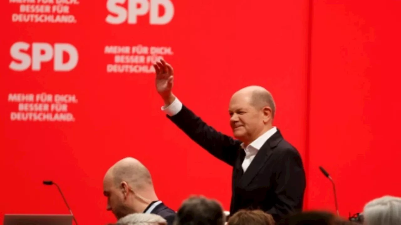 SPD-Parteitag bestätigt Scholz fast einmütig als Kanzlerkandidaten