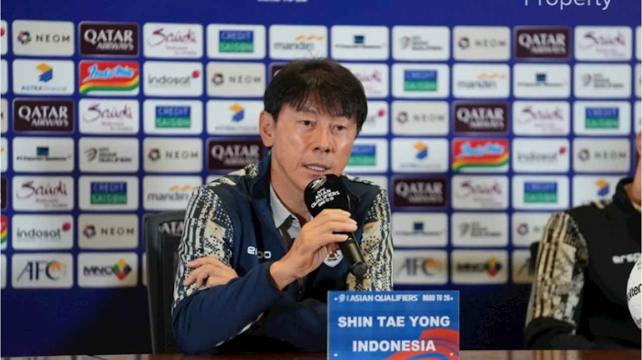 Shin Tae Yong Berterima Kasih dan Harapkan Timnas Indonesia Lolos ke Piala Dunia 2026