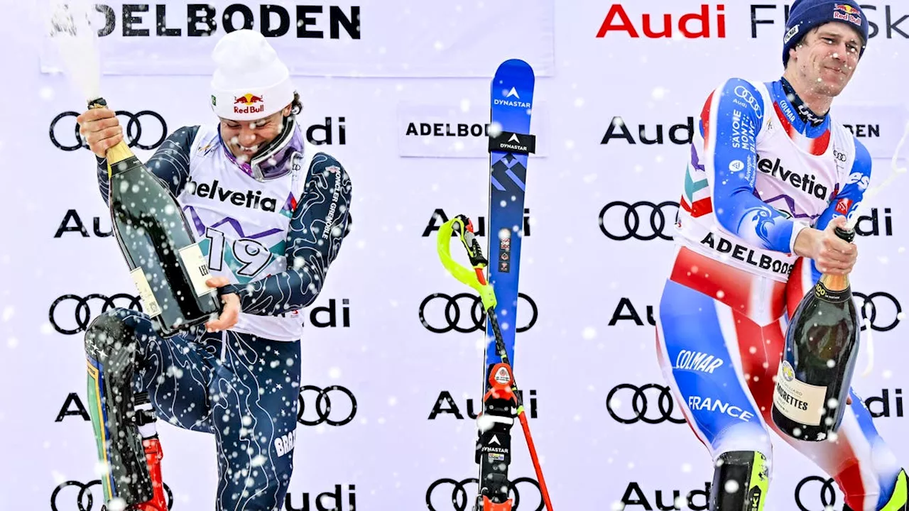 Ein charmanter Brasilianer und ein Hundertstel-Krimi: Das war der Slalom von Adelboden