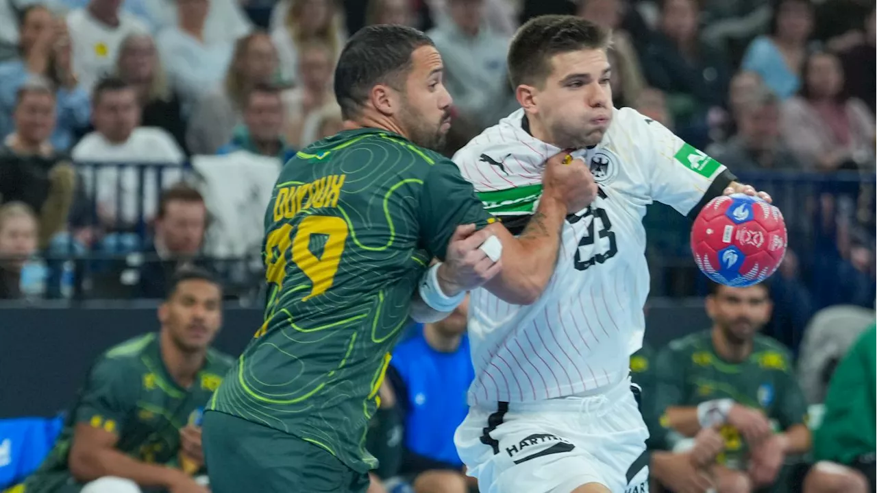 Desolate Offensive bei letztem WM-Test: Deutsche Handballer mühen sich zum Sieg